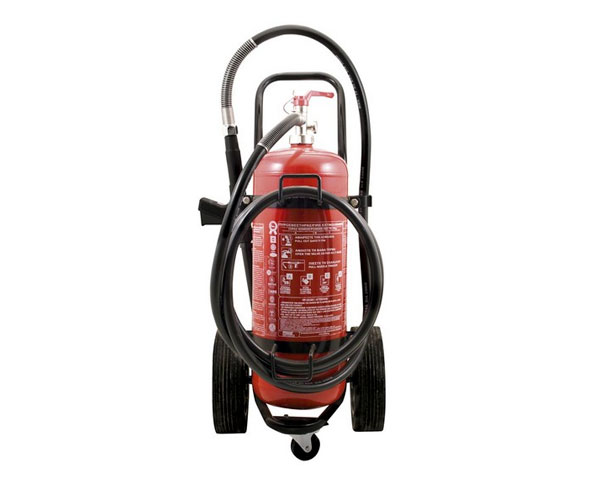 Wheeled dry powder extinguisher 25kg